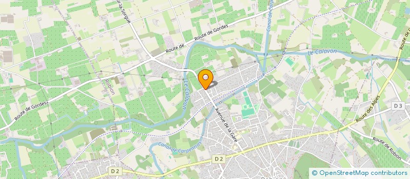 localisation de l'entreprise MADAME CORINE MARTIN  ROBION