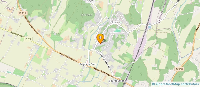 localisation de l'entreprise MADAME CORINE MEGE  EURRE