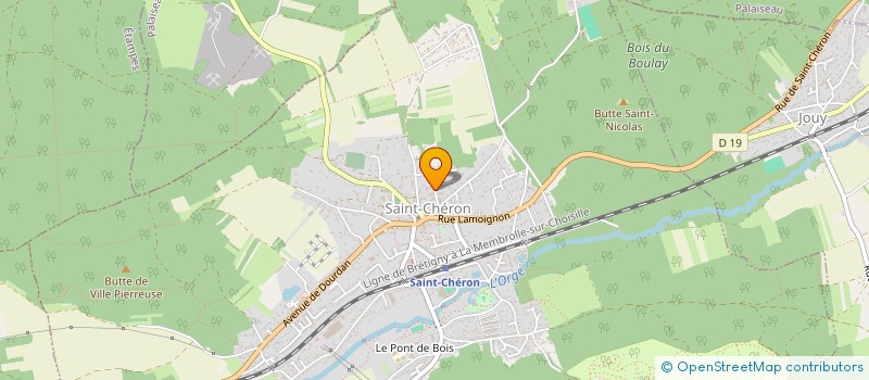 localisation de l'entreprise MADAME CORINE MERCIER à SAINT-CHERON
