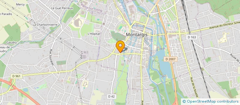 localisation de l'entreprise MADAME CORINE MERCKEL à MONTARGIS