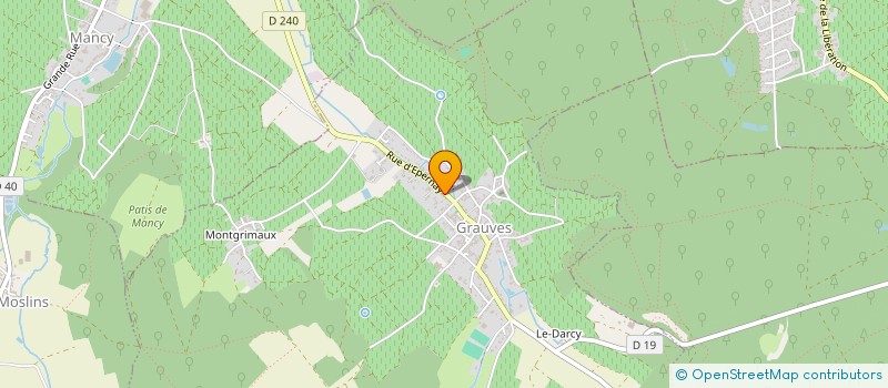 localisation de l'entreprise MADAME CORINE MINEAU  GRAUVES