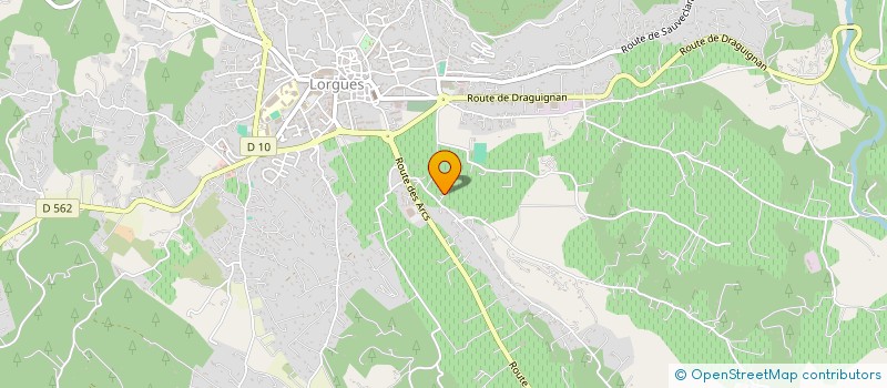 localisation de l'entreprise MADAME CORINE MONCOUYOUX à LORGUES