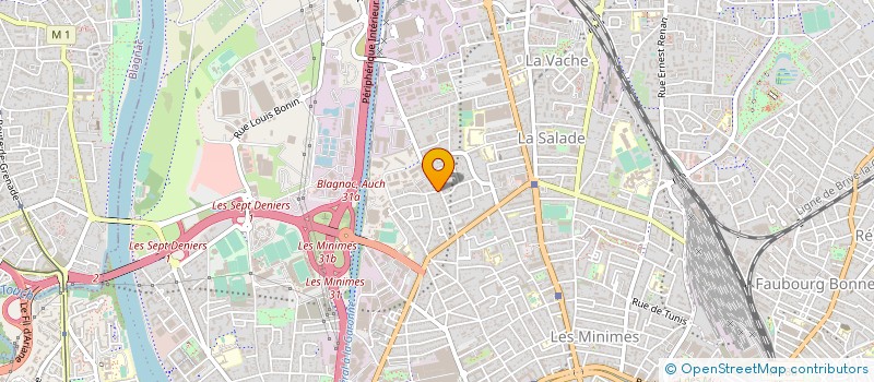 localisation de l'entreprise MADAME CORINE MONTREJEAU à TOULOUSE