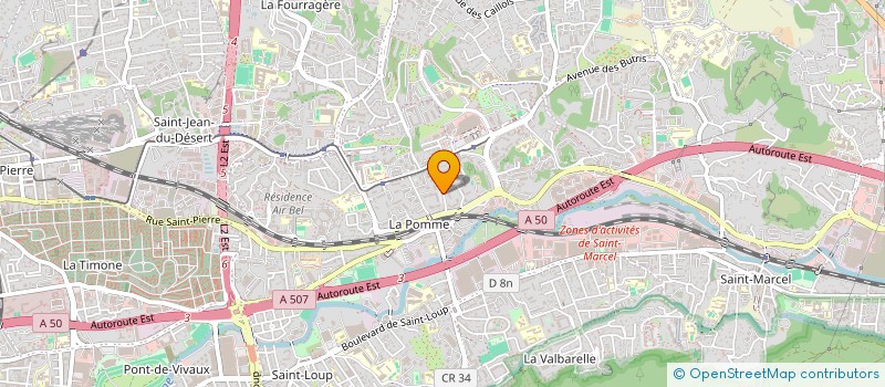 localisation de l'entreprise MADAME CORINE NASSA à MARSEILLE