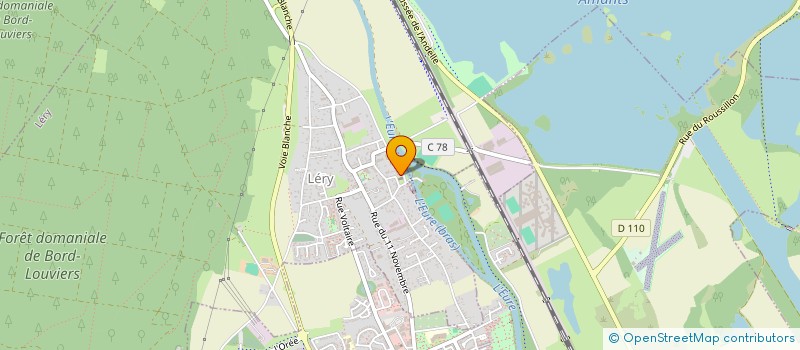 localisation de l'entreprise MADAME CORINE OZOUAKI ODOUKA  LERY