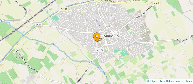 localisation de l'entreprise MADAME CORINE PEREZ FALGUEROLLE  MAUGUIO