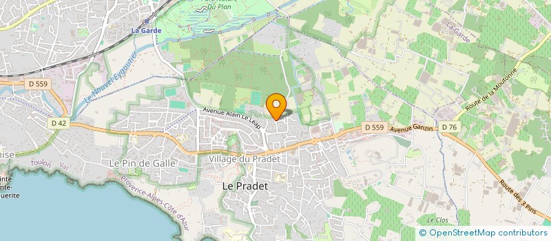localisation de l'entreprise MADAME CORINE PIERRET à LA SEYNE-SUR-MER