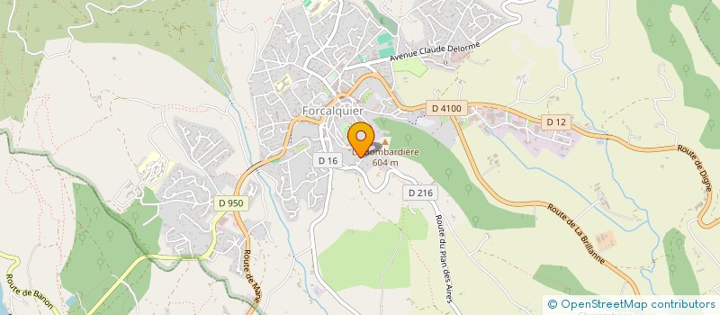 localisation de l'entreprise MADAME CORINE PLOUIDY à FORCALQUIER