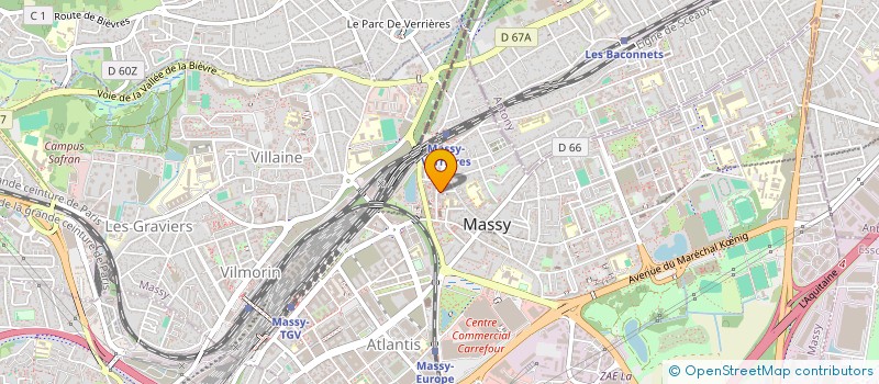 localisation de l'entreprise MADAME CORINE POMMELET à MASSY