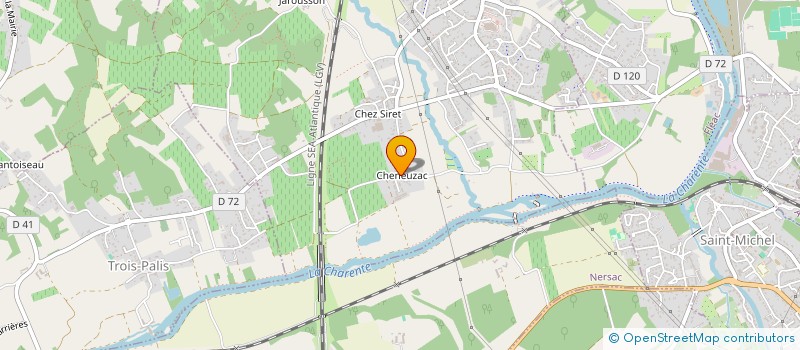 localisation de l'entreprise MADAME CORINE PRECIGOUT  LINARS