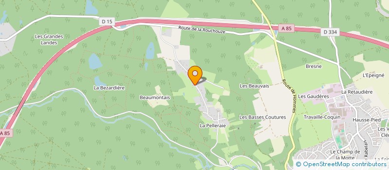 localisation de l'entreprise MADAME CORINE PRZYSUSKI  LANGEAIS