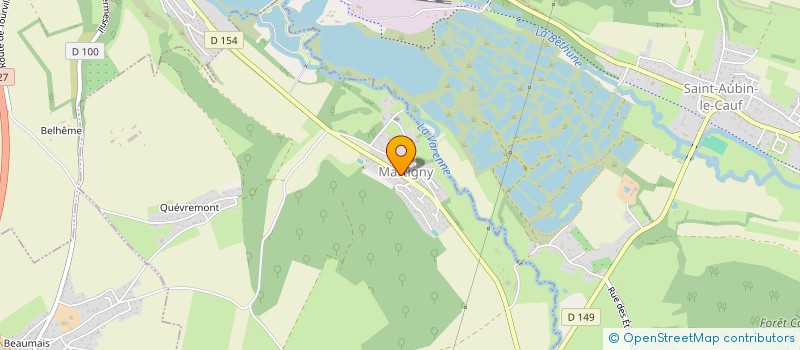 localisation de l'entreprise MADAME CORINE QUESSANDIER  MARTIGNY