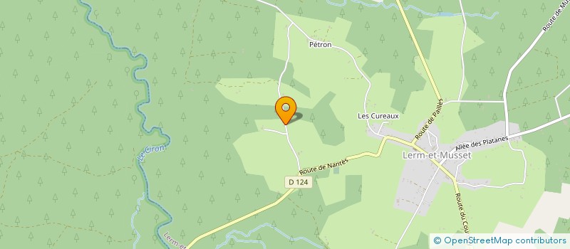 localisation de l'entreprise MADAME CORINE ROUSSEAU à LERM-ET-MUSSET