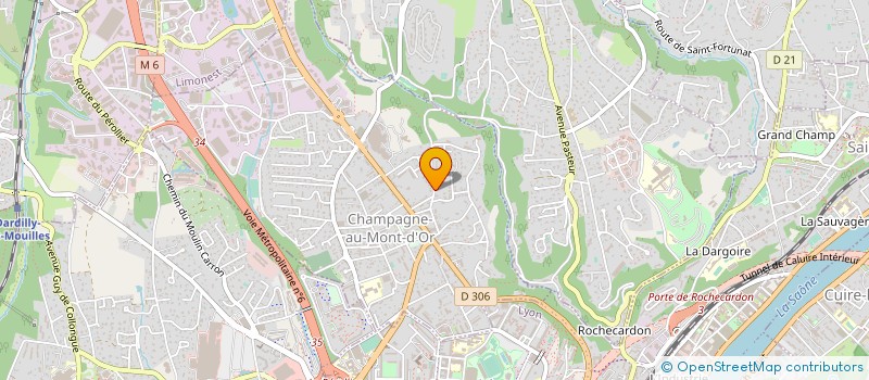 localisation de l'entreprise MADAME CORINE ROUSSOULY  LYON 9EME