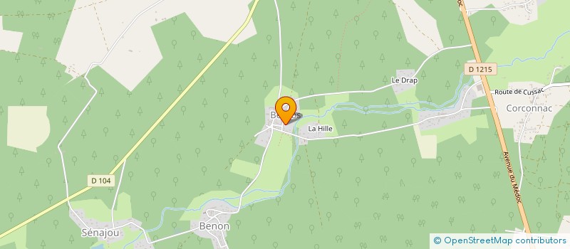 localisation de l'entreprise MADAME CORINE SAUX  SAINT-LAURENT-MEDOC