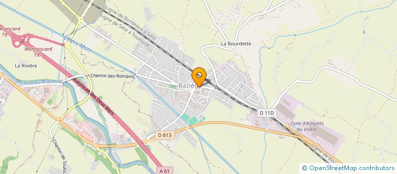 localisation de l'entreprise MADAME CORINE SAVIGNAC à BAZIEGE