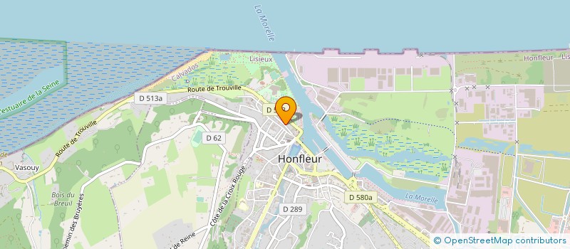 localisation de l'entreprise MADAME CORINE SCHOLER à HONFLEUR