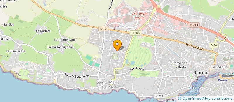 localisation de l'entreprise MADAME CORINE SIERENS  PORNIC