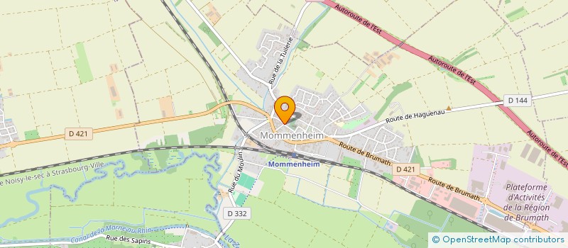 localisation de l'entreprise MADAME CORINE SORGIUS  MOMMENHEIM