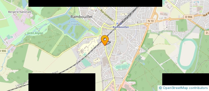 localisation de l'entreprise MADAME CORINE THEYRAT à RAMBOUILLET
