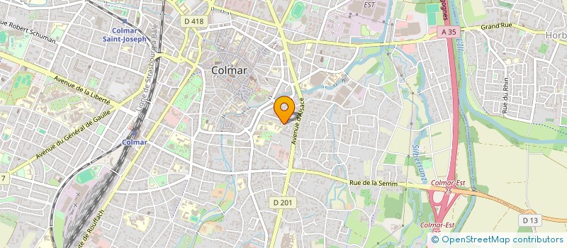 localisation de l'entreprise MADAME CORINE VERLAGUET à OBERNAI