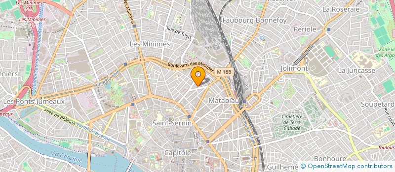 localisation de l'entreprise MADAME CORINE VISA à TOULOUSE