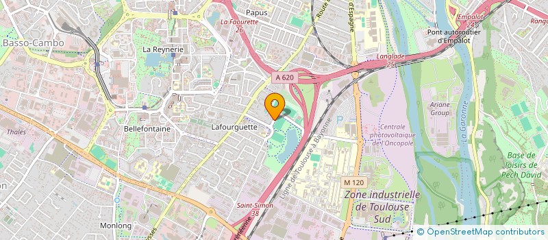 localisation de l'entreprise MADAME CORINE VUILLAUME à TOULOUSE