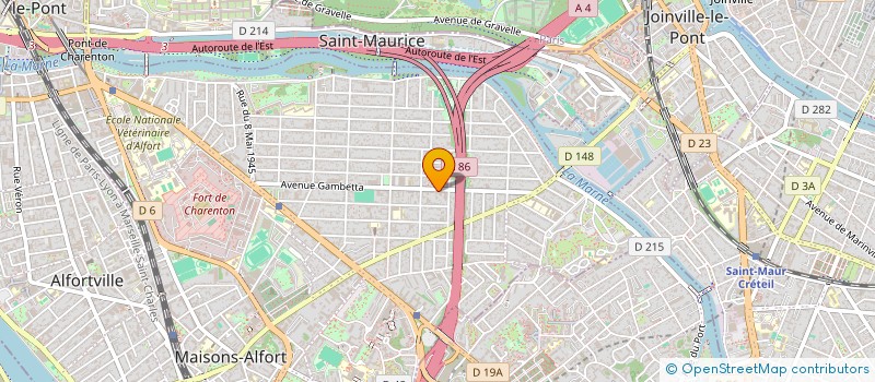 localisation de l'entreprise MADAME CORINE ZAGHROUN à MAISONS-ALFORT