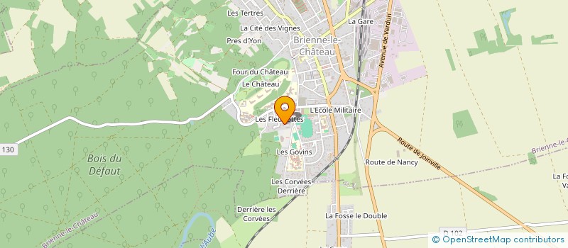 localisation de l'entreprise MADAME CORINNA BEUVE à BRIENNE-LE-CHATEAU