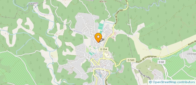 localisation de l'entreprise MADAME CORINNE ALIX  BARJOLS