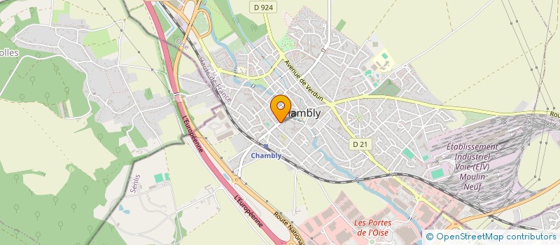 localisation de l'entreprise MADAME CORINNE ANCEMENT à CHAMBLY