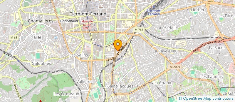 localisation de l'entreprise MADAME CORINNE ANDRIOCCI  CLERMONT-FERRAND