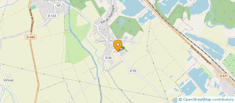 localisation de l'entreprise MADAME CORINNE ANNE BELIARD  LA VENDUE-MIGNOT