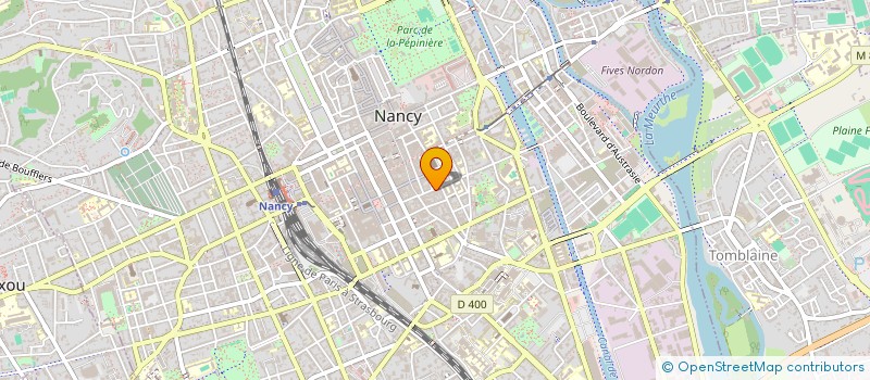 localisation de l'entreprise MADAME CORINNE ANTOINE à NANCY
