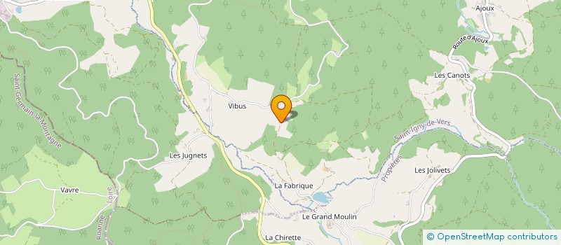 localisation de l'entreprise MADAME CORINNE ARGUEYROLLES  SAINT-IGNY-DE-VERS