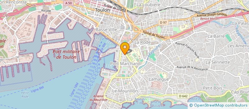 localisation de l'entreprise MADAME CORINNE ARLAN  LA SEYNE-SUR-MER