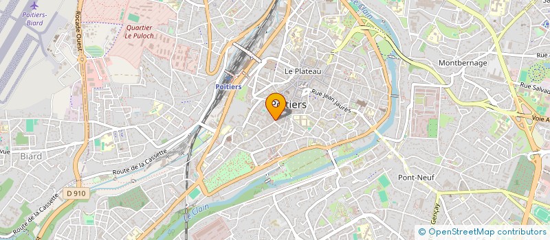 localisation de l'entreprise MADAME CORINNE ARLIAUD  POITIERS