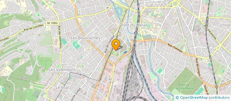 localisation de l'entreprise MADAME CORINNE ARNOUX  DIJON