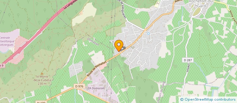 localisation de l'entreprise MADAME CORINNE ARONE  ROCHEFORT-DU-GARD