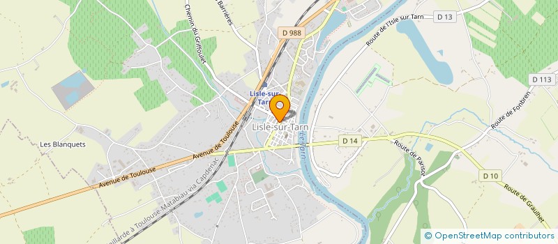 localisation de l'entreprise MADAME CORINNE ASSALIT à LISLE-SUR-TARN