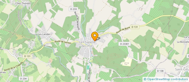localisation de l'entreprise MADAME CORINNE ASTIEN à LA CHAPELLE-DES-POTS
