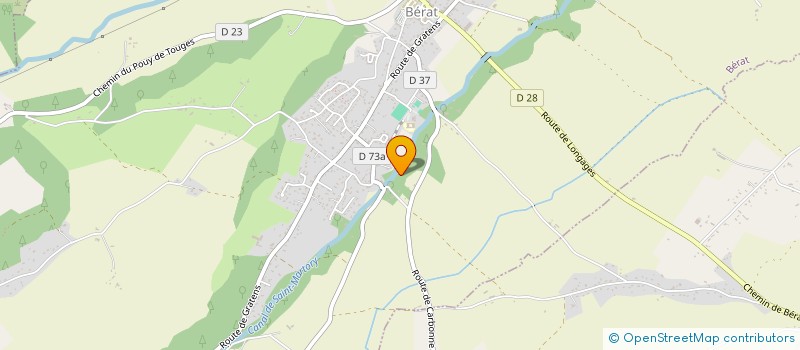 localisation de l'entreprise MADAME CORINNE AURIAC  BERAT