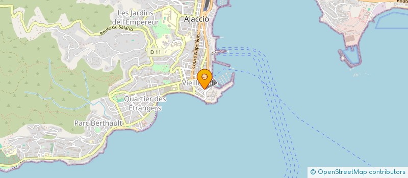 localisation de l'entreprise MADAME CORINNE AVAKIAN à AJACCIO