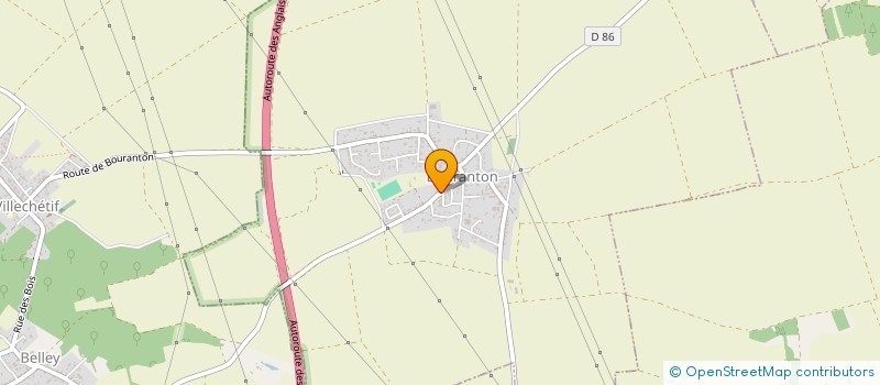 localisation de l'entreprise MADAME CORINNE AVIER  BOURANTON