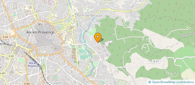 localisation de l'entreprise MADAME CORINNE BACHET à AIX-EN-PROVENCE