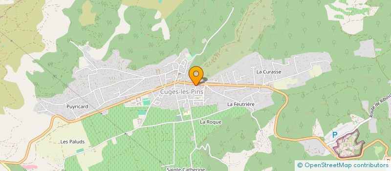 localisation de l'entreprise MADAME CORINNE BAFOULOULOU à CUGES-LES-PINS