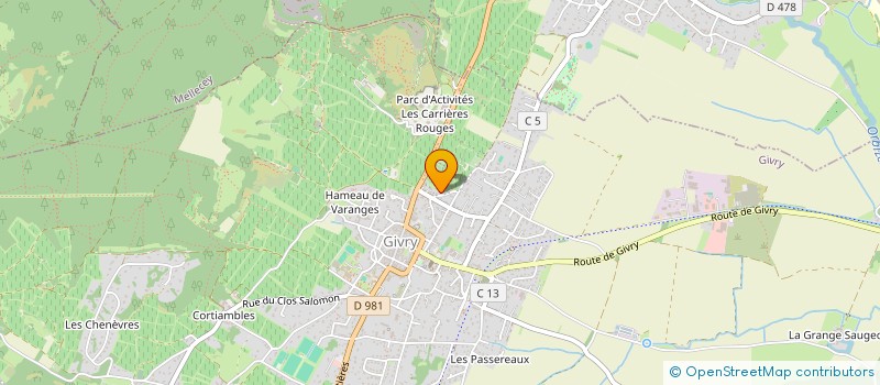 localisation de l'entreprise MADAME CORINNE BALIZET  JAMBLES