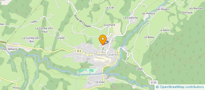 localisation de l'entreprise MADAME CORINNE BALLESTER  FILLIERE