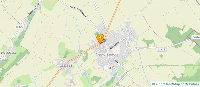 localisation de l'entreprise MADAME CORINNE BANTEGNIE  NEUVY-SAUTOUR