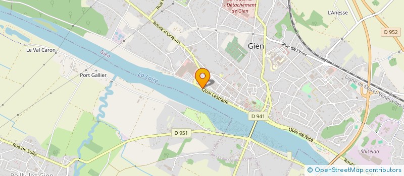 localisation de l'entreprise MADAME CORINNE BARBEROUSSE  GIEN